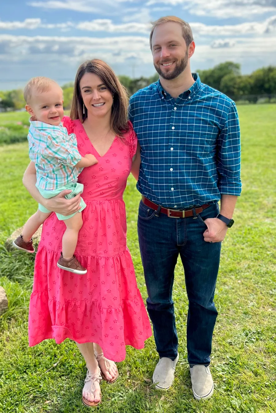 Dr. Metzger with his family in North Dallas